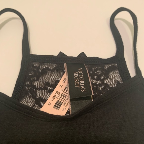 Victoria’s Secret • NWT Halter Pajama Blouse with Lace. Size medium - Picture 6 of 8